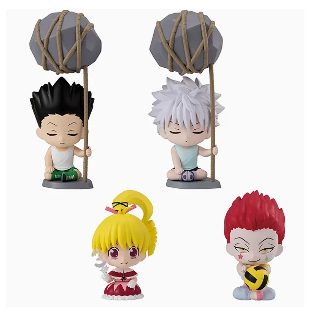 Фото Коллекционная фигурка Bandai Gashapon: Аниме HUNTER X HUNTER - Гон Фрикс в сидячей позе. Игрушка-модель, подарок для коллекционеров. №5