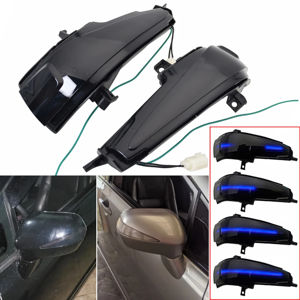 

2 шт. для Honda Civic Mk8 седан FD1 FD2 FD3 Civic 2D 4D динамический поворотный сигнал Светодиодный индикатор для зеркала заднего вида поворотник ретрансляс...