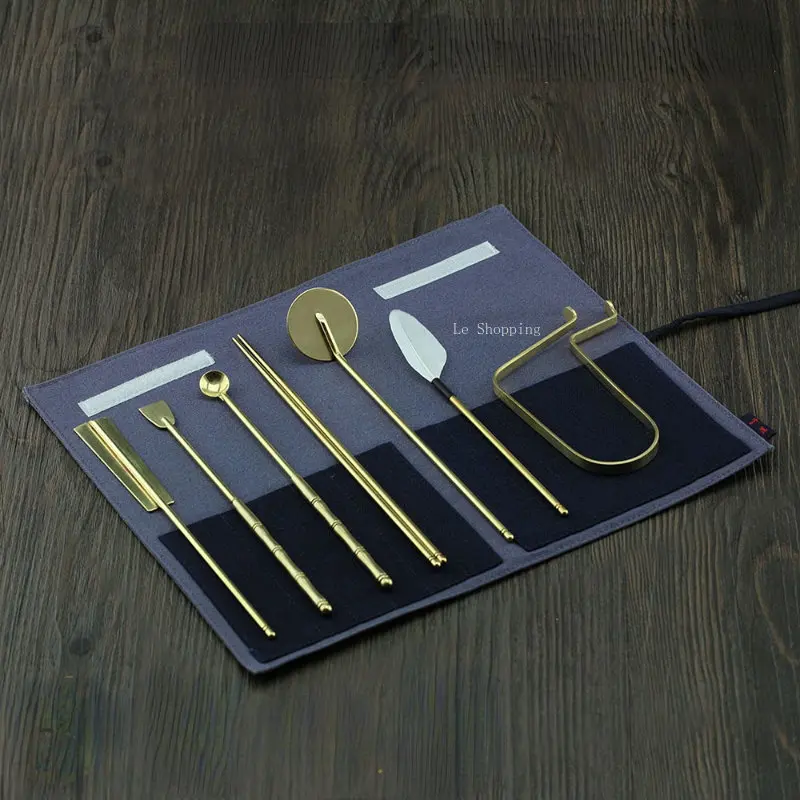 Набор благовоний Xiangdao из чистой меди набор семь предметов сделай сам для дома