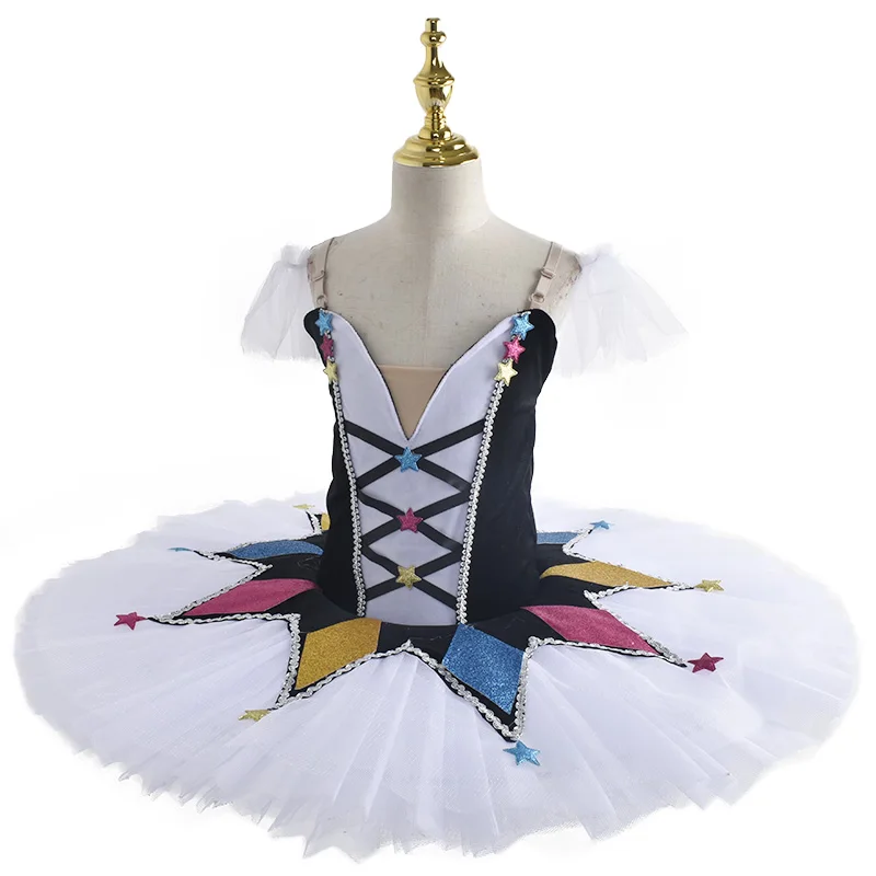 Балетная юбка-пачка детские костюмы для танцев Белое лебединое озеро красивая