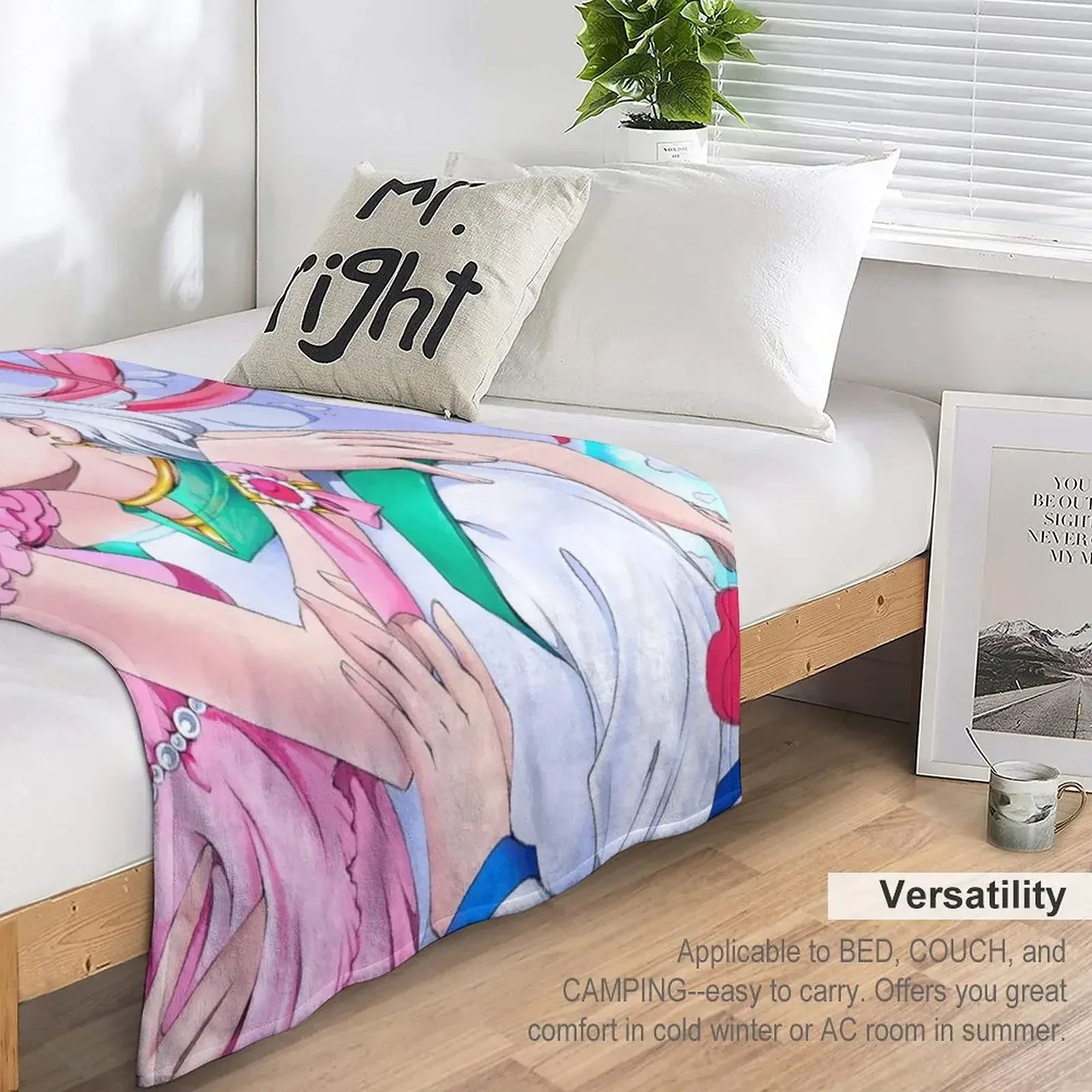 Одеяло Helios x Chibiusa Moonlight Kiss рождественские украшения декоративные одеяла