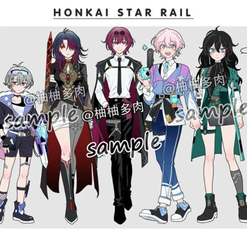 Акриловая подставка Honkai со звездами, лезвие Дэн Хэн, 7 марта, Кафка, аниме Kychain, кавайные игровые товары, коллекция, милый Настольный дисплей, подарок