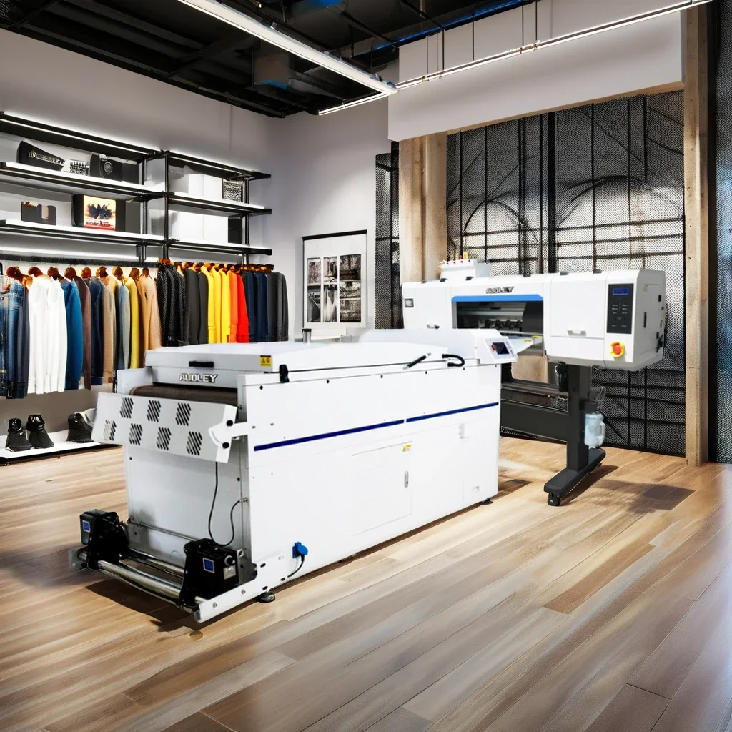 Принтер для футболок с белыми чернилами Audley 4 i3200 A2 машина теплопередачи шейкером