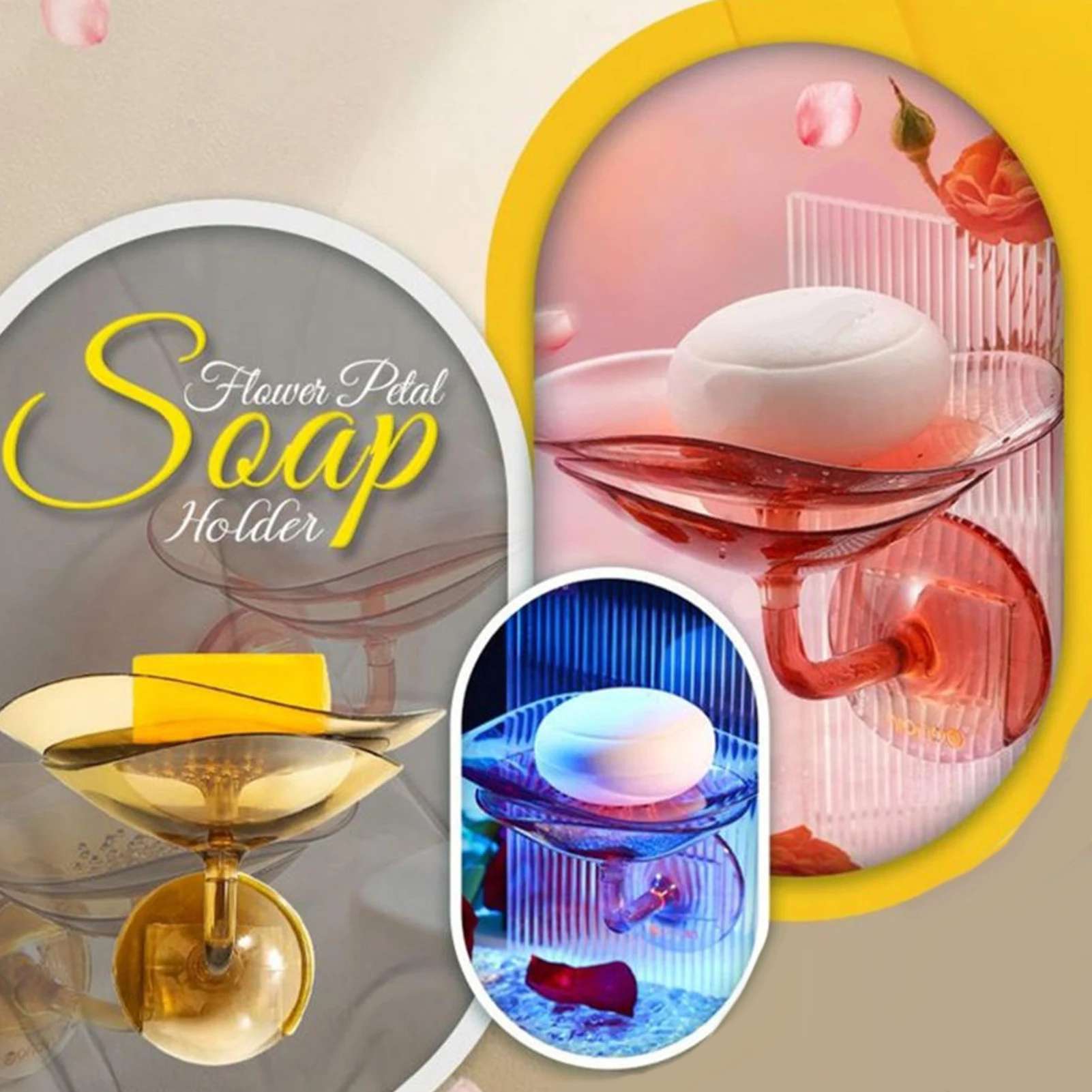 

Самосливающийся настенный держатель для мыла, коробка, аксессуары для ванной комнаты, коробка для стирки жидкого мыла, Товары для ванной ко...