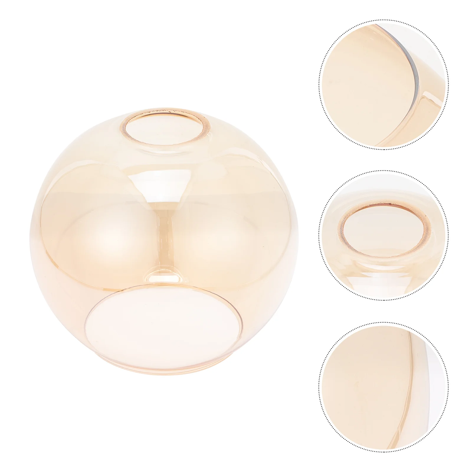 

Lamp Globe Lampshade Shade Cover Light Replacement Shades Globes Post Table Round Sconce Fixture Ceiling Clear Bedside