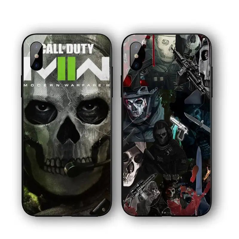 

Game C-Call Of Duty Modern Warfare 2 Phone Case For Iphone 11 12 13 14 Pro Max 7 8 Plus X Xr Xs Max Se2020 Tempered Glass Cove