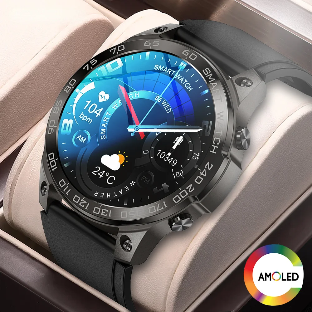 

2023 NFC SmartWatchMen 466*466 HDScreen Large Battery Watches Bluetooth Call IP68 Waterproof Smart Watch Women New Free Shipping