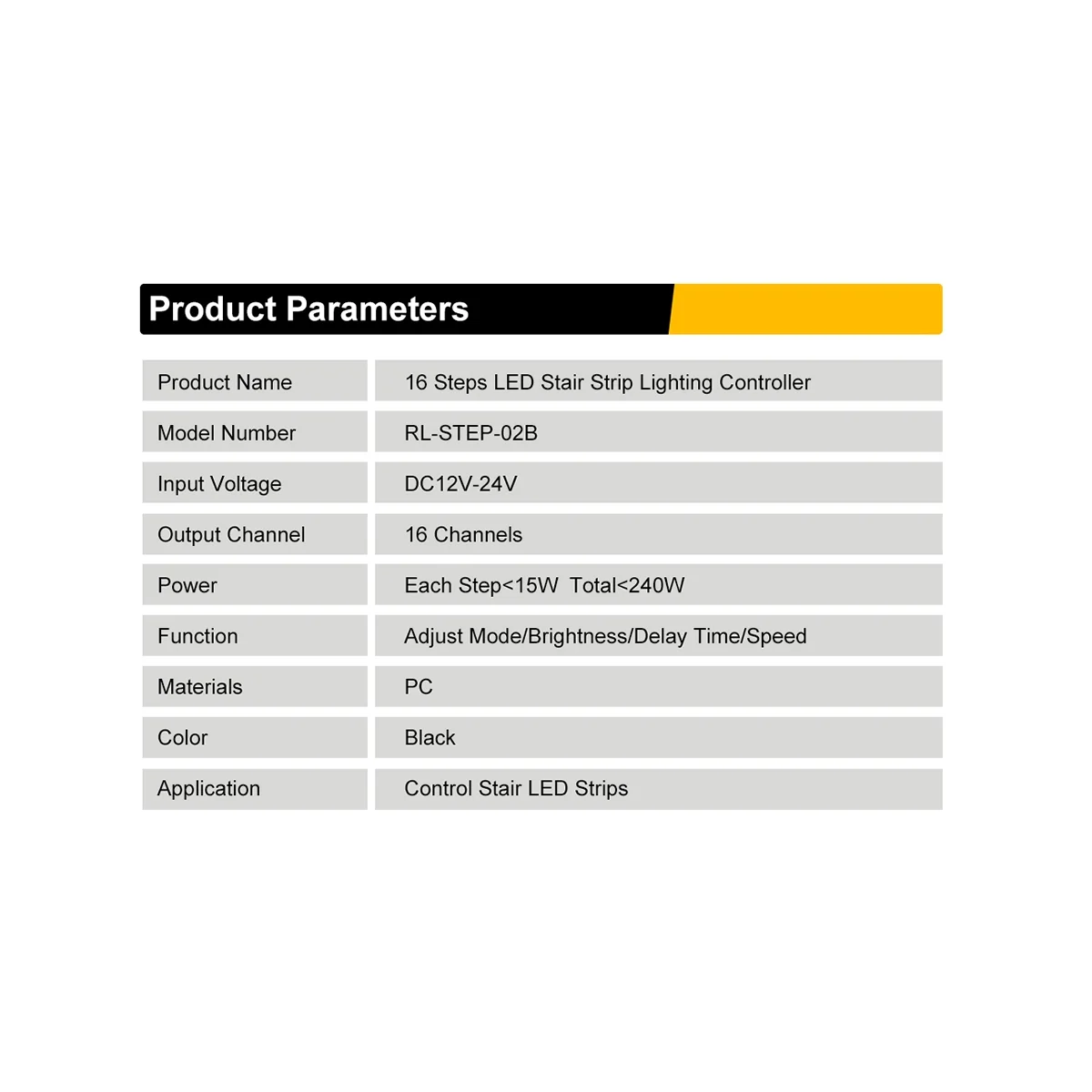 Подсветка для лестницы контроллер датчика движения 12 В постоянного тока 24 16