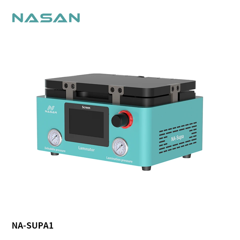 NASAN NA-SUPA1 2 in1 Mini Laminating Machine No Vacuum Pump Bubble Remove For iPhone For Samsung Flat Curved Screen LCD Repair images - 6
