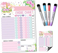 memo magnetic board chore chart reusable checklistkids chores elder care checklist daily planner responsibility behavior