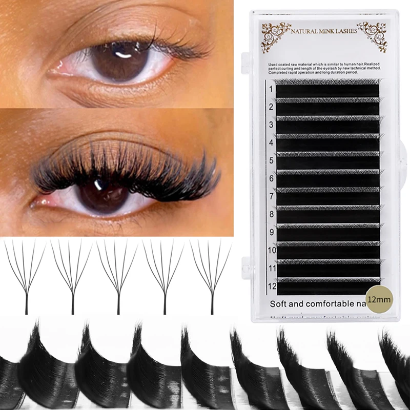 

10D Grafting Eyelashes Natural Individual Cluster False Eyelash Lashes Extensions Thickness Cilias Strip Eyelashes Make Up Tool
