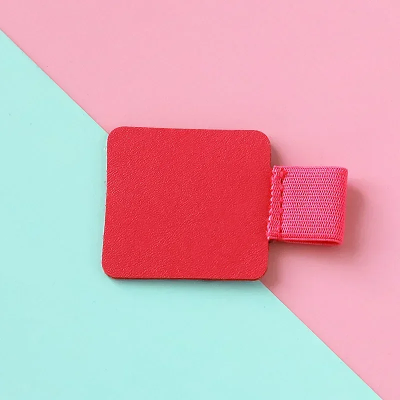 

Зажим для карандашей, держатель для ручек из искусственной кожи, самоклеящаяся эластичная петля, кольцо для карандашей, тетрадей, журналов, буферов обмена, канцелярских принадлежностей