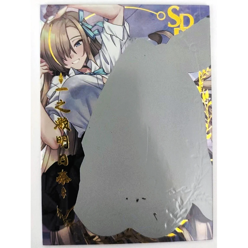 Аниме История богини Raiden Shogun Юки Асуна Персонаж Бронзовая коллекция Флэш-карта