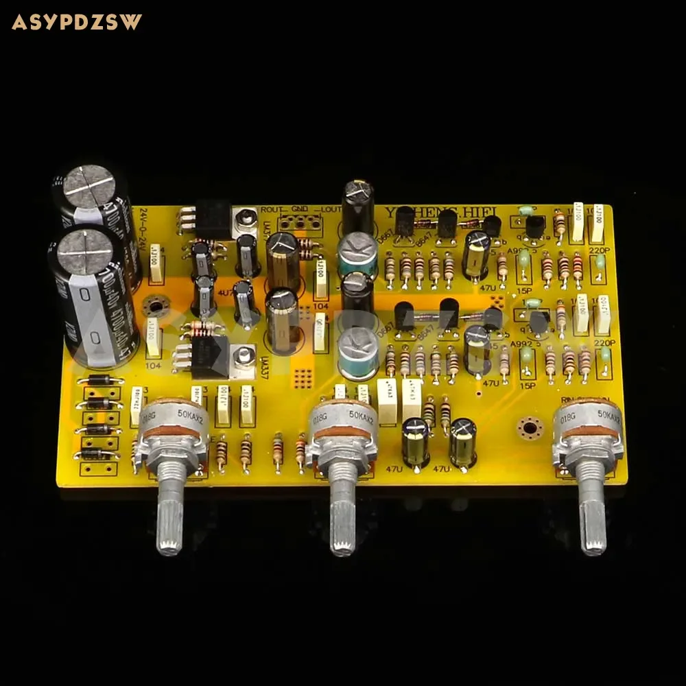 

TREBLE and BASS Single-ended Class A preamplifier Base on NAD3020 circuit PCB/DIY Kit/Finished board