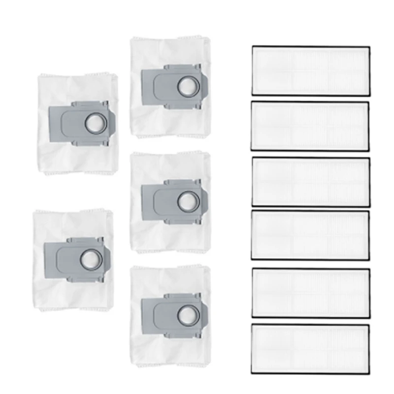 

11Pcs For Roborock G10S/G10S PRO Robot Sweeper S7 Maxv Ultra Accessories Filter Dust Bag