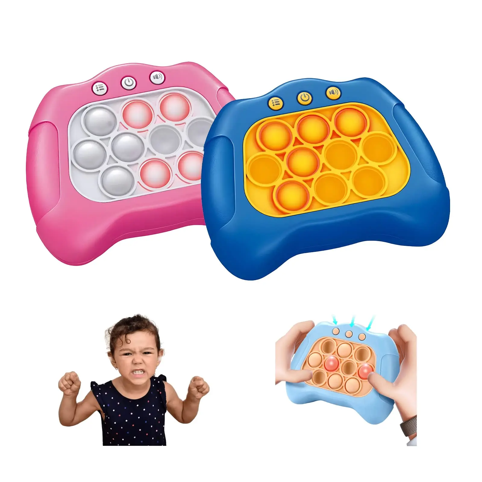 Popping Games For Kids Breakthrough Game Console Light Up Pattern Popping Games Fun Party Favors Birthday Gifts For Boys girls