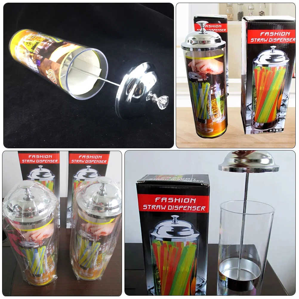 Пластиковый диспенсер для соломинки многофункциональный органайзер соломинок и