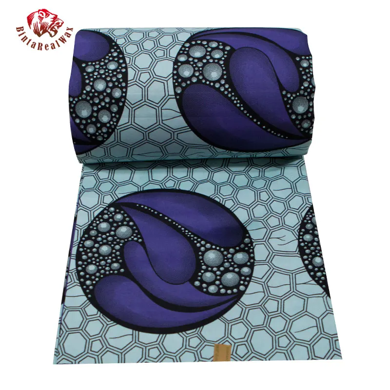 2020 Анкара Африки полиэстер воск принты ткань бинта реальные высокое качество 6