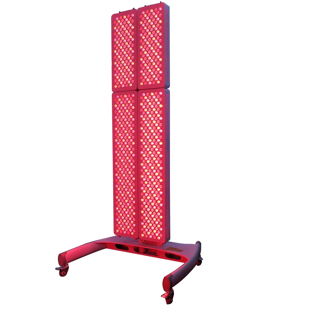 

Upgrade Full Body Physical Heating Beauty Light 630 660Nm 810 830 850Nm Near Infrared Led Red Light Therapy Panel