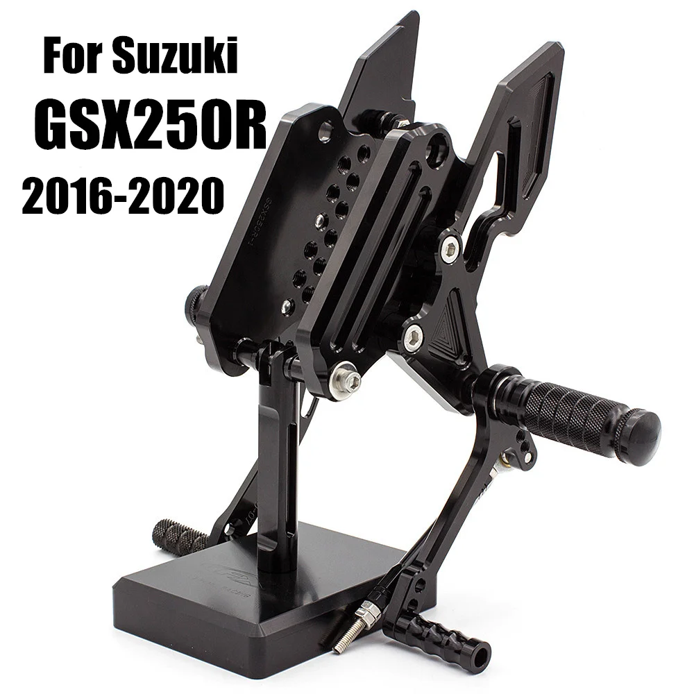 

Набор задних подножек для Suzuki GSX250R GSX150R GSX 250R 250 R 2016 2017 2018 2019 2020