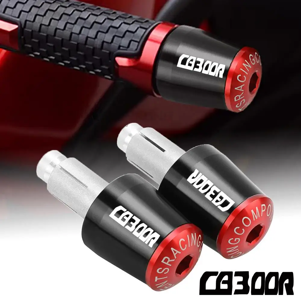 

CB300 R 2014 2015 2016 2017 2018 Motorcycle Accessories 7/8'' 22 mm CNC handlebar handle bar grips ends For HONDA CB300R CB 300R