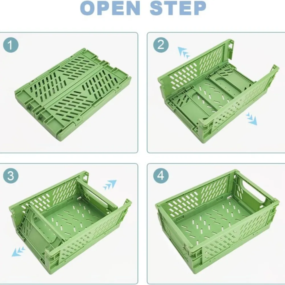 6 цветов органайзер корзины для хранения мини штабелируемые ящики Декор