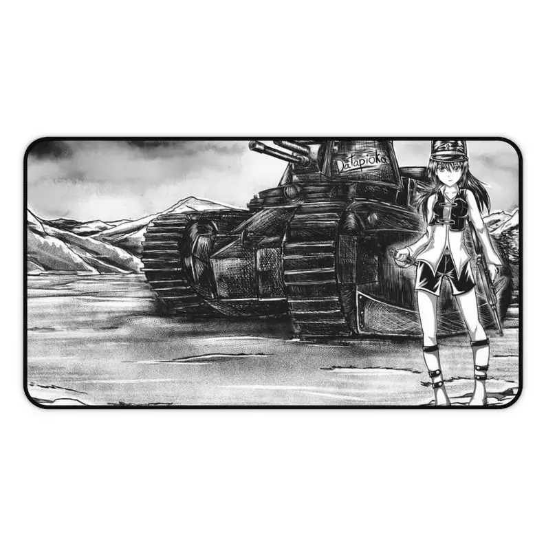 

Настольный коврик для мыши с рисунком аниме Tank Girl | Бесплатная доставка