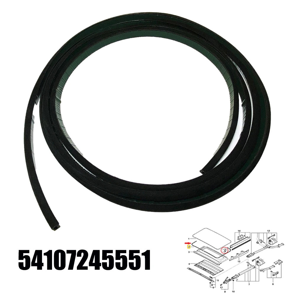 

Sunroof, скользящая уплотнительная прокладка для BMW 5er E39 E60 F10 F01 54107245551 Sunroof, скользящее уплотнение, прокладка, автомобильные аксессуары
