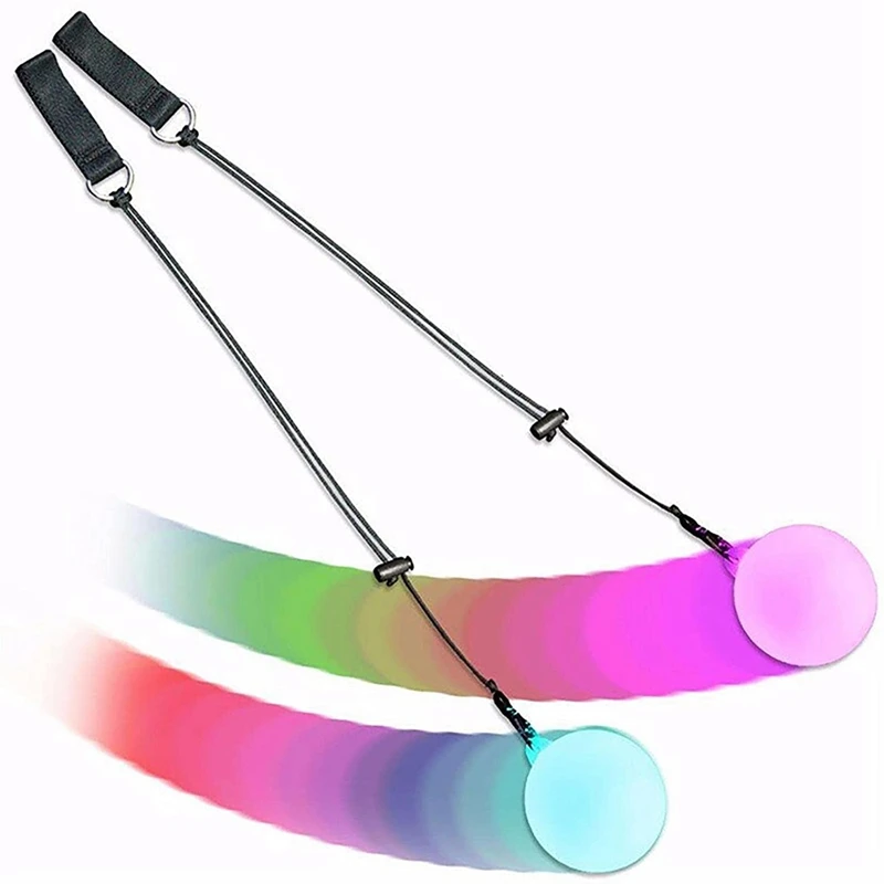 

2 шт., светодиодные светящисветодиодный шарики для ручного метательного аппарата