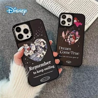 disney princess snow white mirror glass phone cases for iphone 13 12 11 pro max mini xr xs max 8 x 7 se back cover