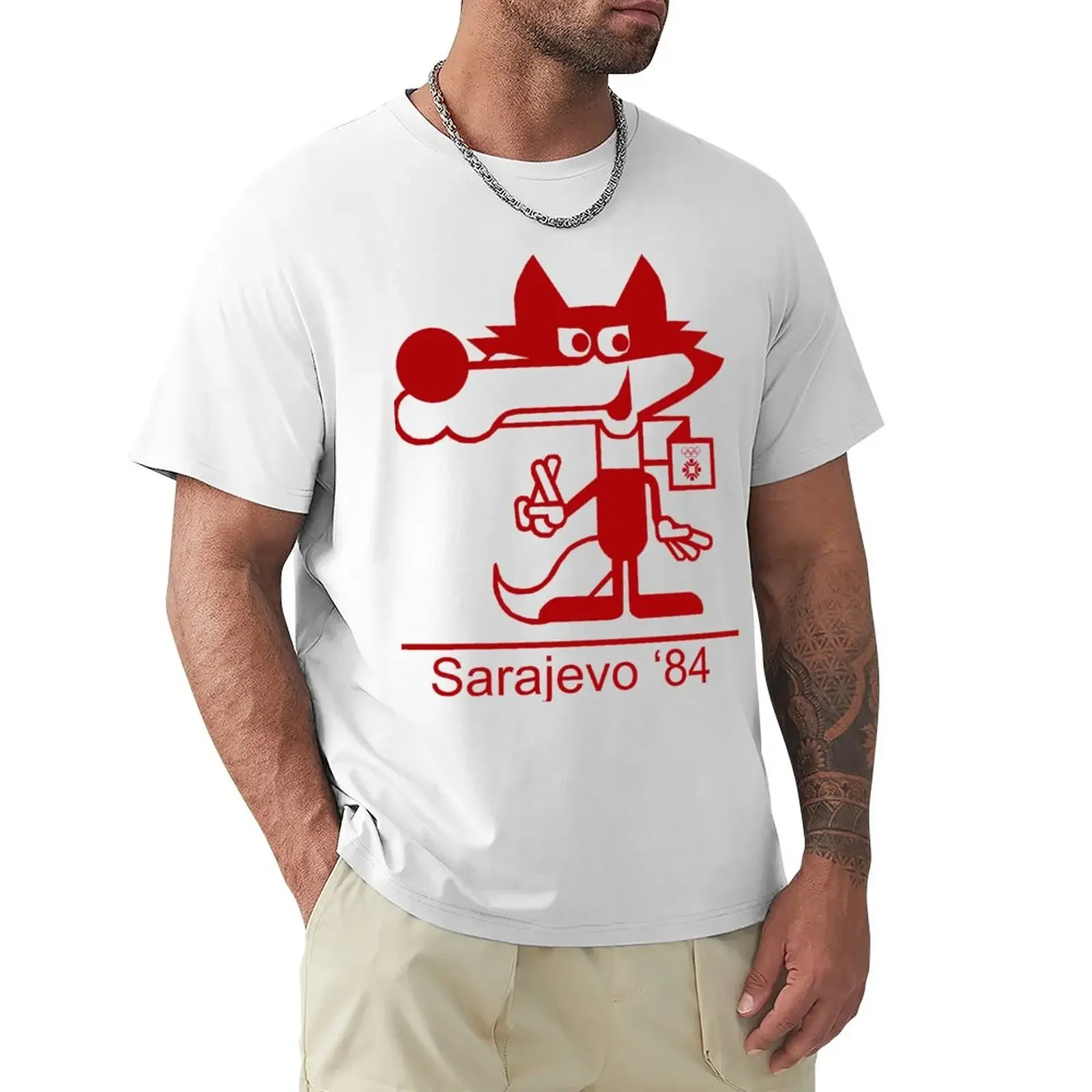 Мужская футболка модные повседневные топы Футболка брендовая Vucko одежда хиппи