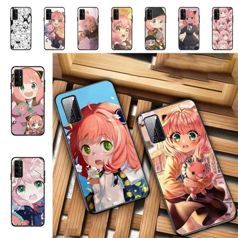 

Anime Girl Spy X Family Anya Phone Case for Huawei Honor 10 i 8X C 5A 20 9 10 30 lite pro Voew 10 20 V30
