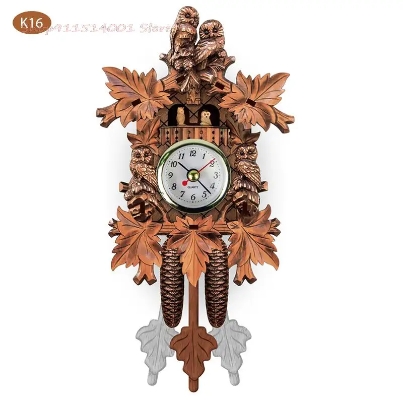 Новые часы Cuckoo настенные ручной работы винтажные деревянные Tree для дома | Дом и