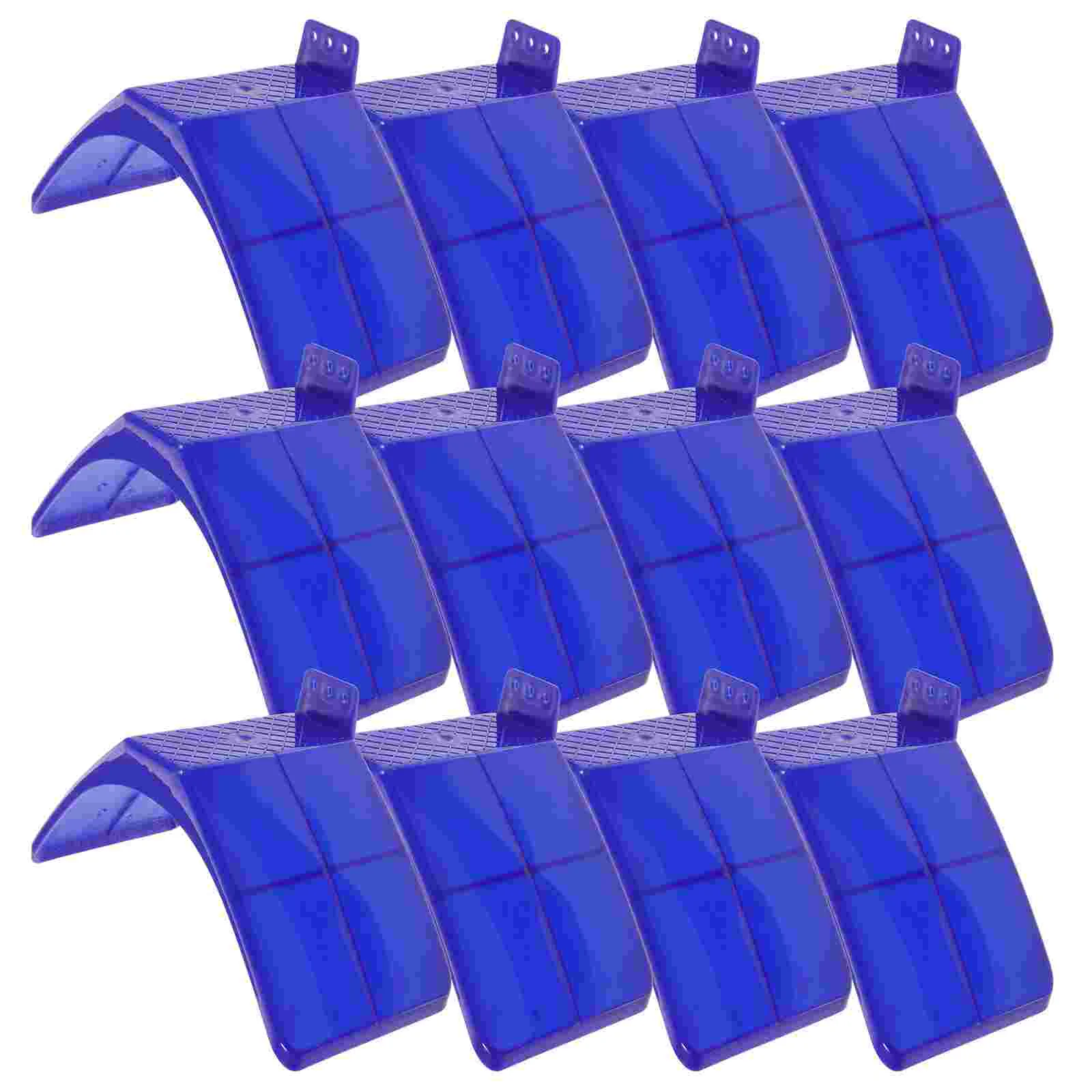 

12 Pcs Perch Practical Pigeon Stand Budgie Cage Accessories Perching Rack Plastic Dove Rest Perches Parakeet