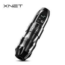 XNET Titan Wireless Tattoo Machine Rotary Battery Pen Strong Coreless Motor LCD Digital Display for Artist Body Permanent Makeup