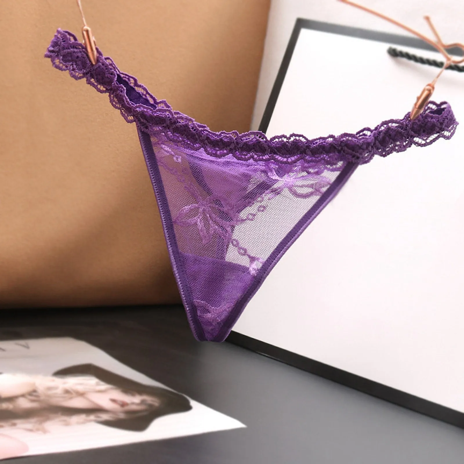 Стринги с низкой талией сексуальное женское нижнее белье сетчатые Т-образные