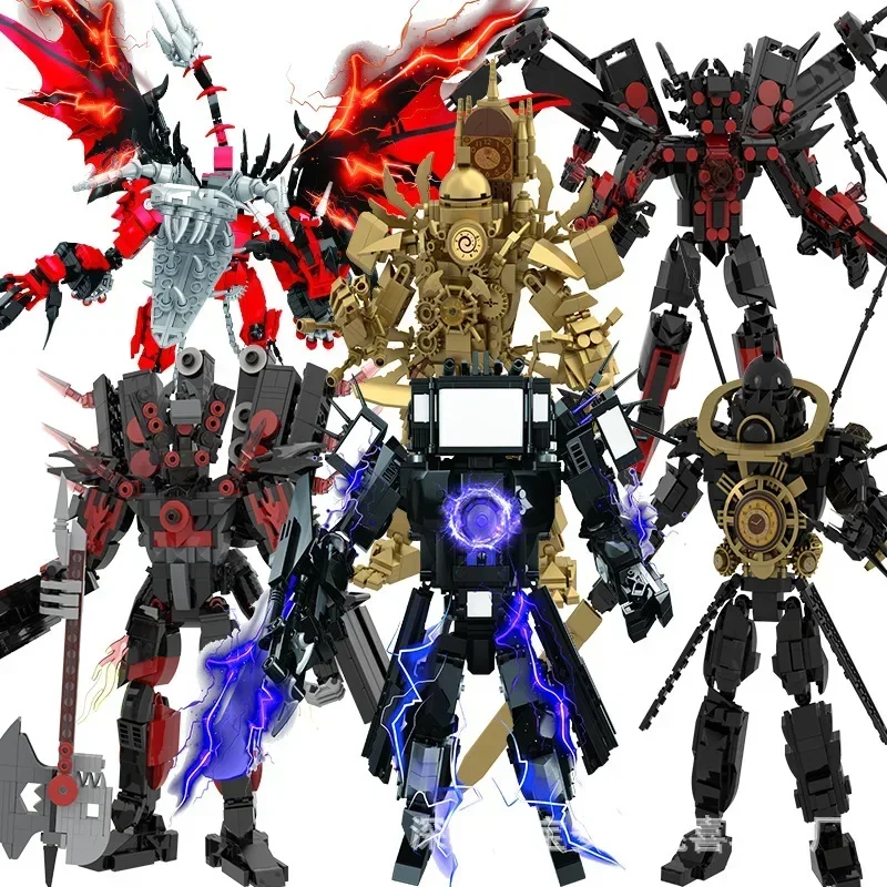 Блочный конструктор &quotЧеловек-Титан&quot в ассортименте