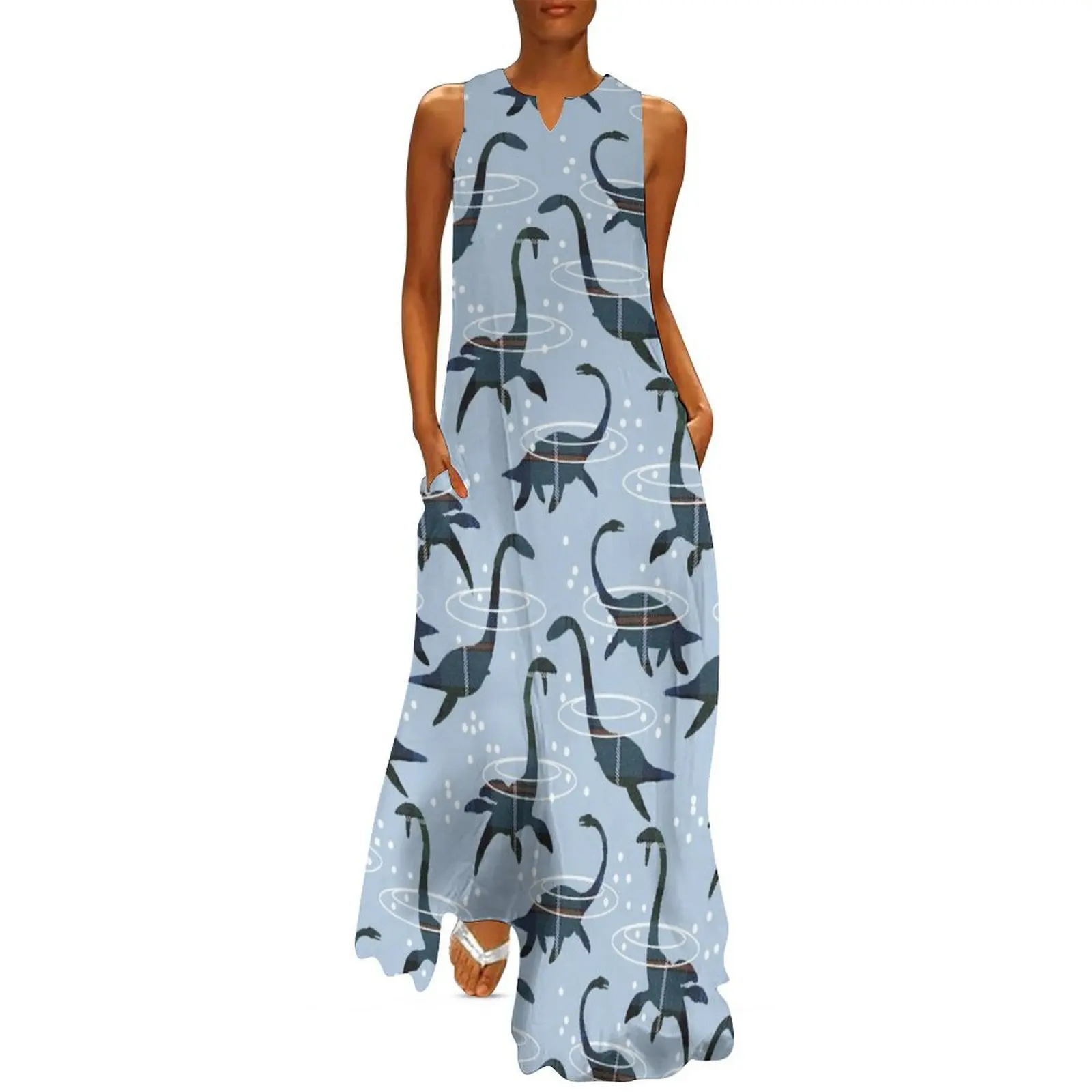 Длинное платье Nessie платья с длинными рукавами женское роскошное праздничное