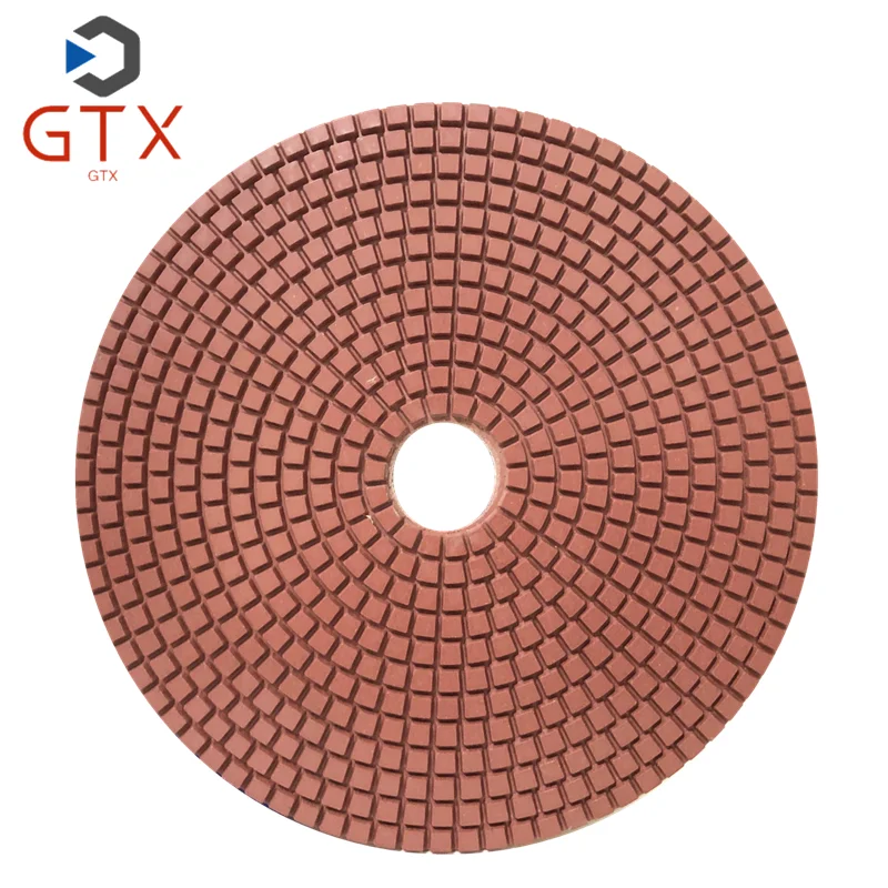 8-inch 200 mm wet granite diamond polishing pad for concrete, jade, crystal, marble countertop floor polishing sand cd