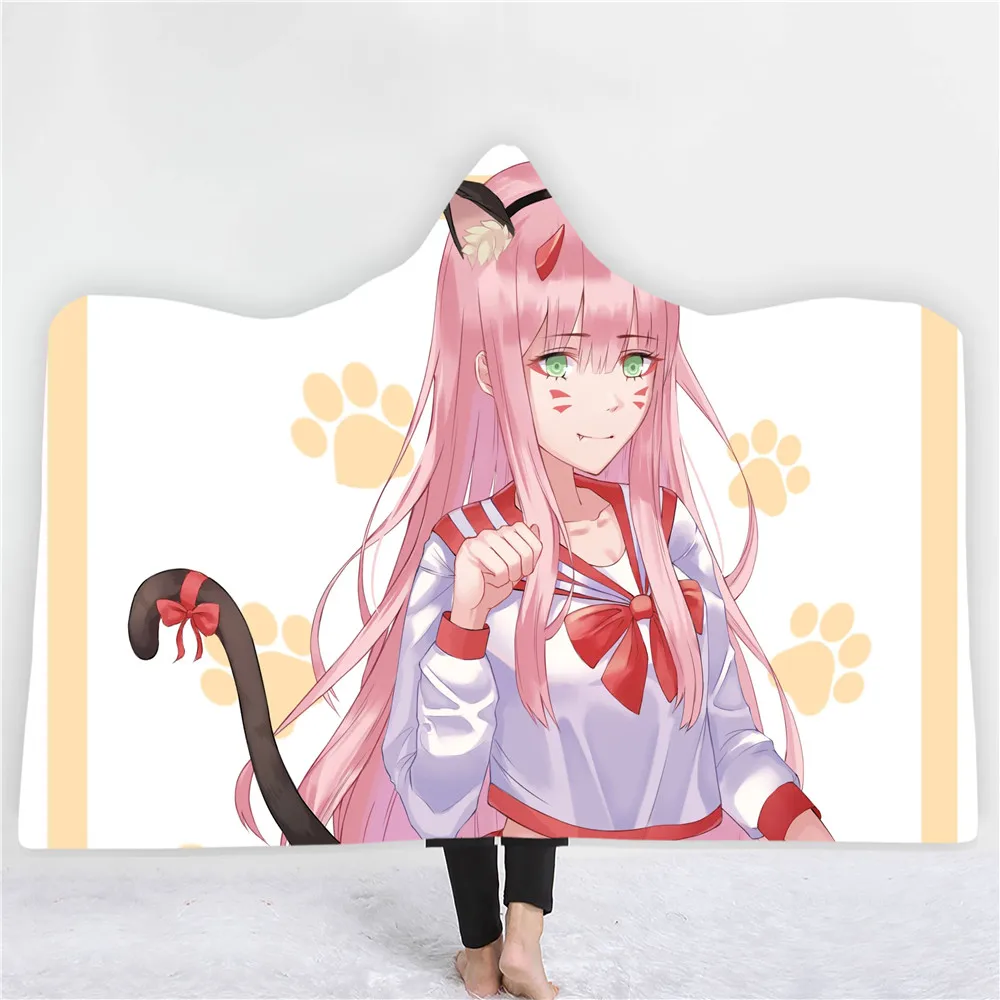 

Manta de felpa с капюшоном для детей и взрослых, manta с 3D принтом из аниме 002, Fate Zero Fate Stay Night, manta de lana u