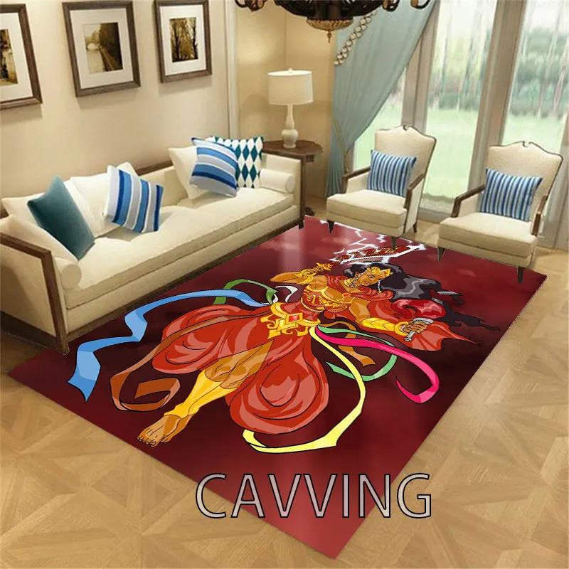 

The Goddess of Africa : Oshun 3D Printed Carpet Flannel Rugs Anti-slip Large Rug Home Decoration for Living Room Bedroom Carpets
