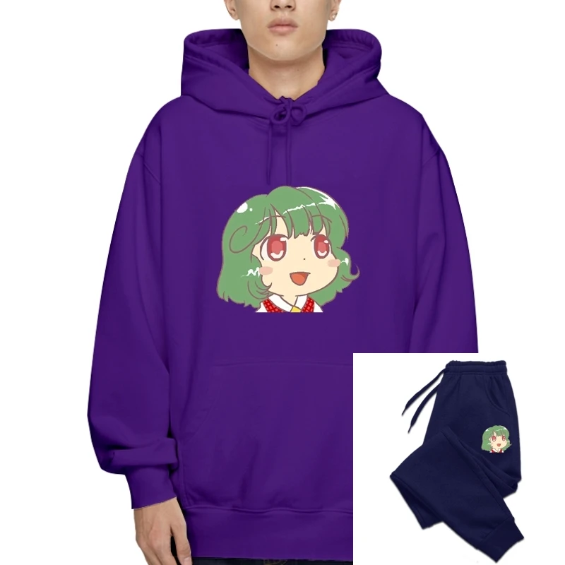 

Толстовка Touhou Chibi Yuuka, толстовка, базовая Милая верхняя одежда, мужская Толстовка на шнурке, 100 хлопок, толстовка с принтом