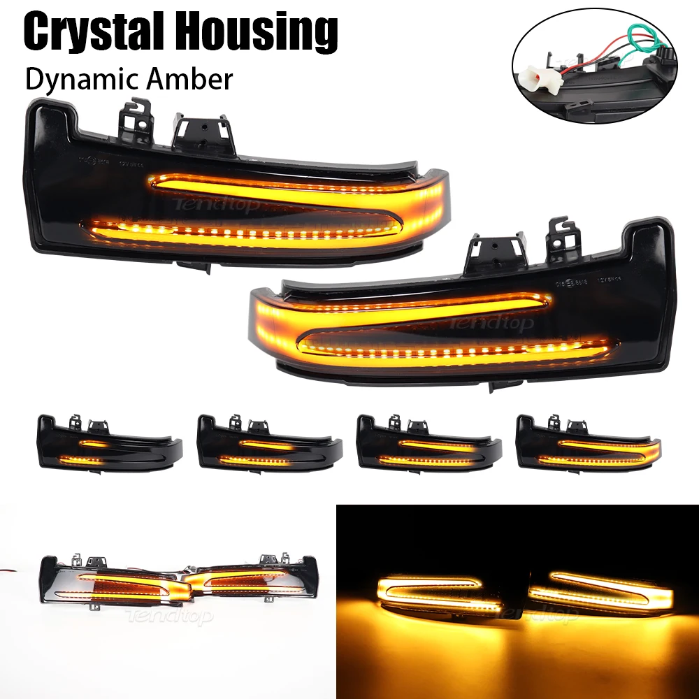 

Боковое крыло, динамический поворотник, Световой индикатор для зеркала заднего вида для Mercedes Benz W176 W246 W212 W204 CLA C117 GLA GLK W221 W218