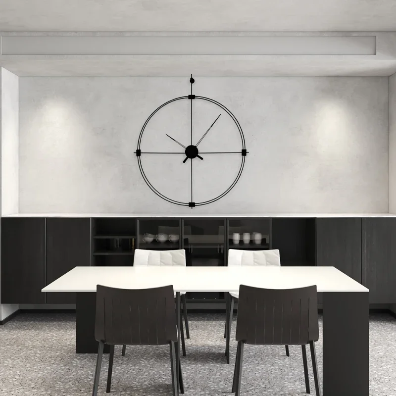 Испанские настенные часы для гостиной дома современные минималистичные