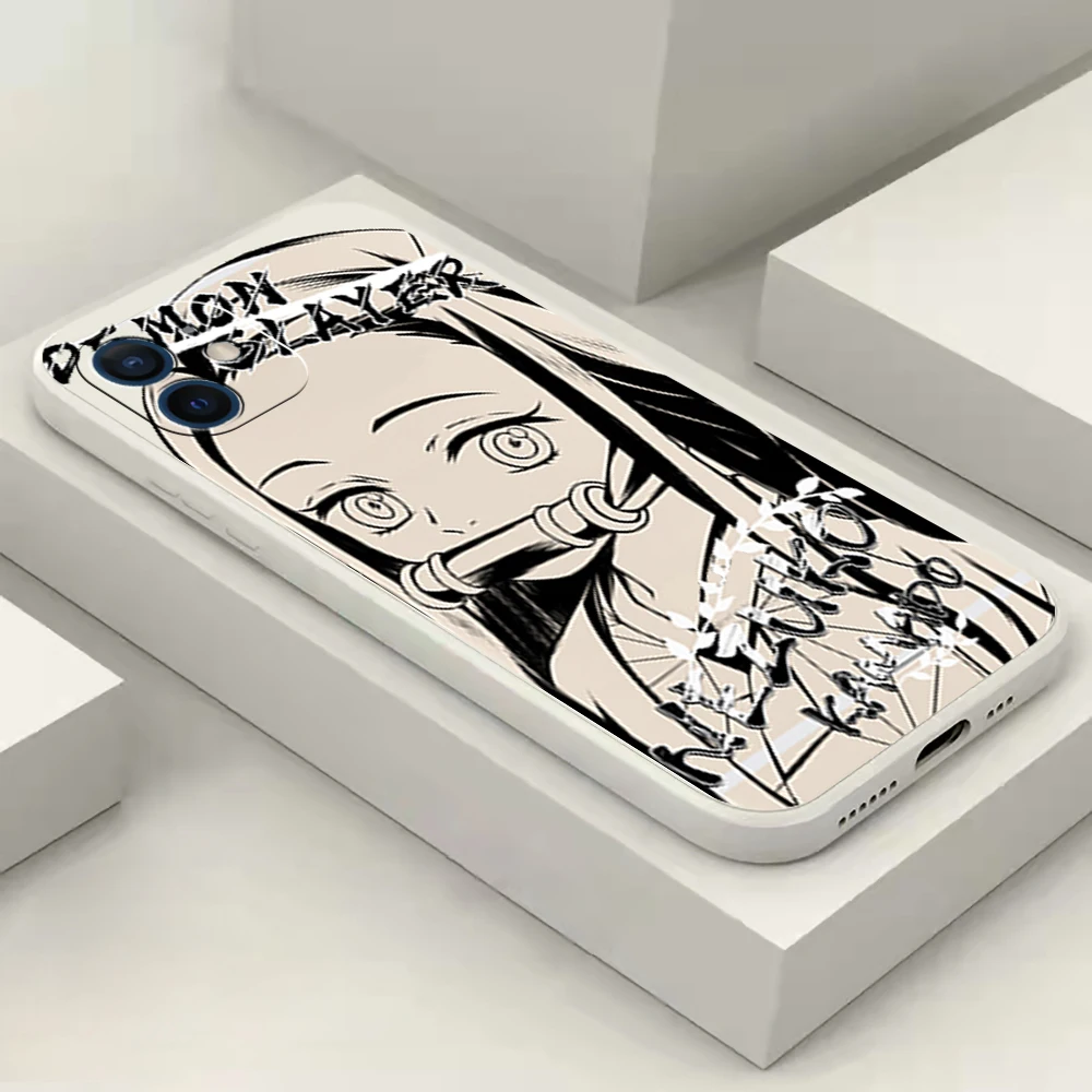 

Demon Slayer Agatsuma Zenits Phone Case For iPhone 11 12 13 11Pro 6 7 8 12mini XR XS 12Pro MAX SE 2020 13 Pro Soft TPU Funda