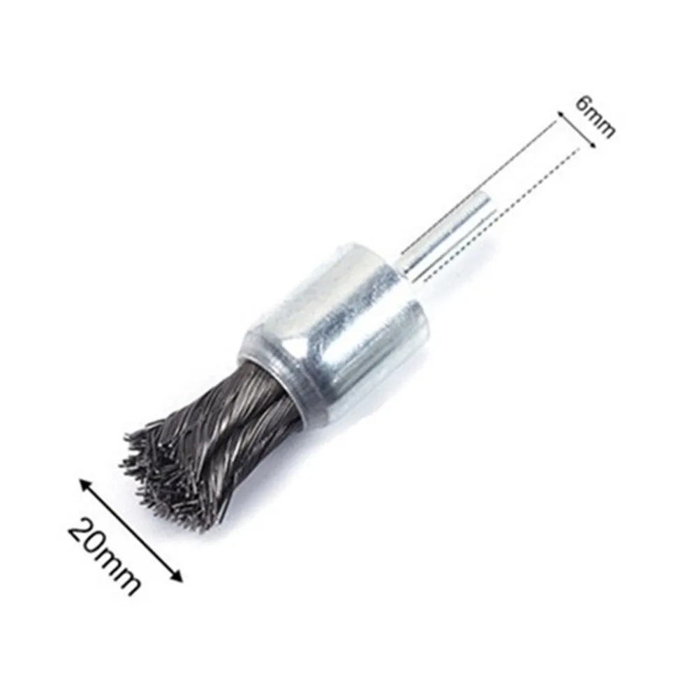 

Kit Steel Knot Wire Brush Pack Rust Paint Removal Set Steel Knot Wire End Brush