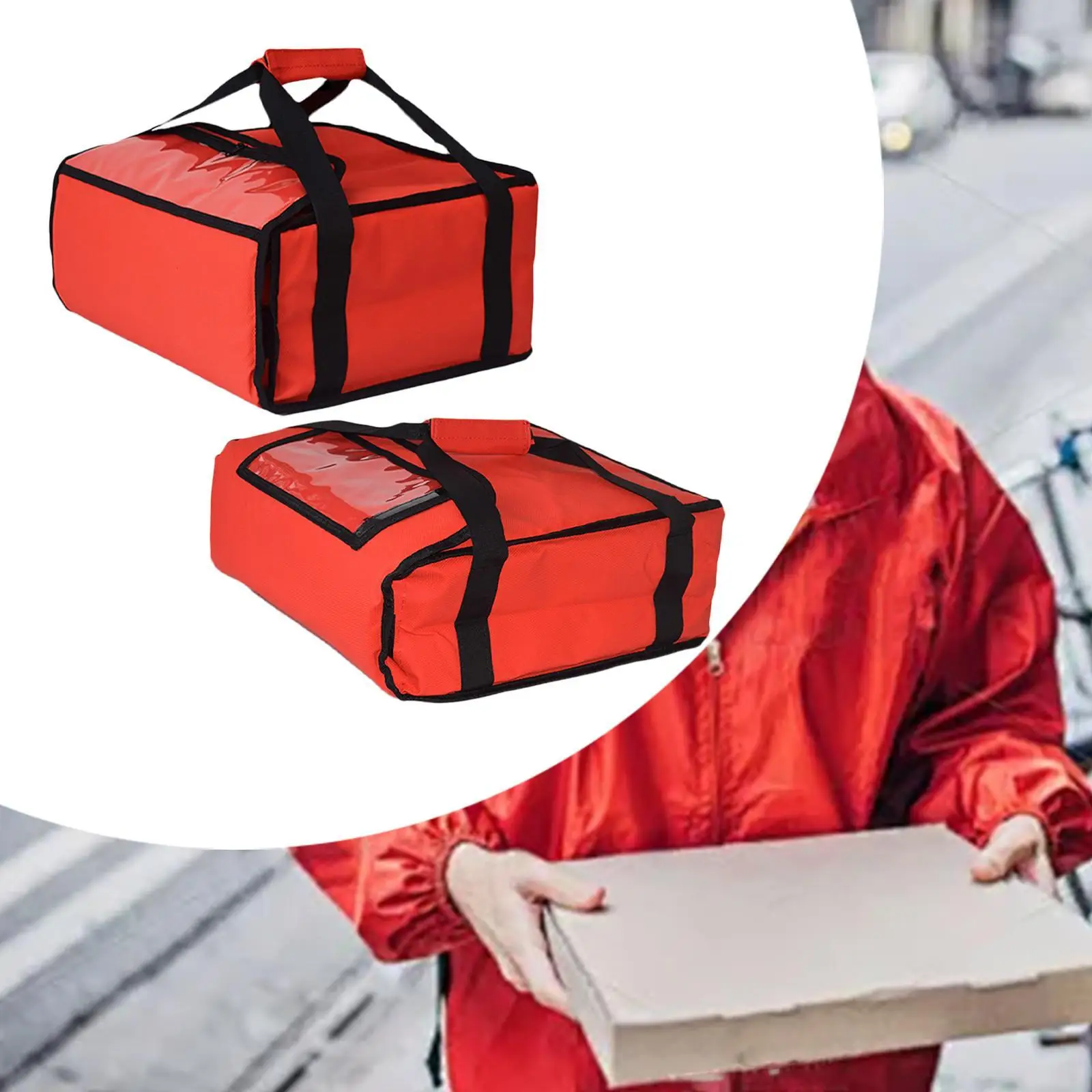 Сумка для переноски пиццы Delivey изолированная сумка подогреватель