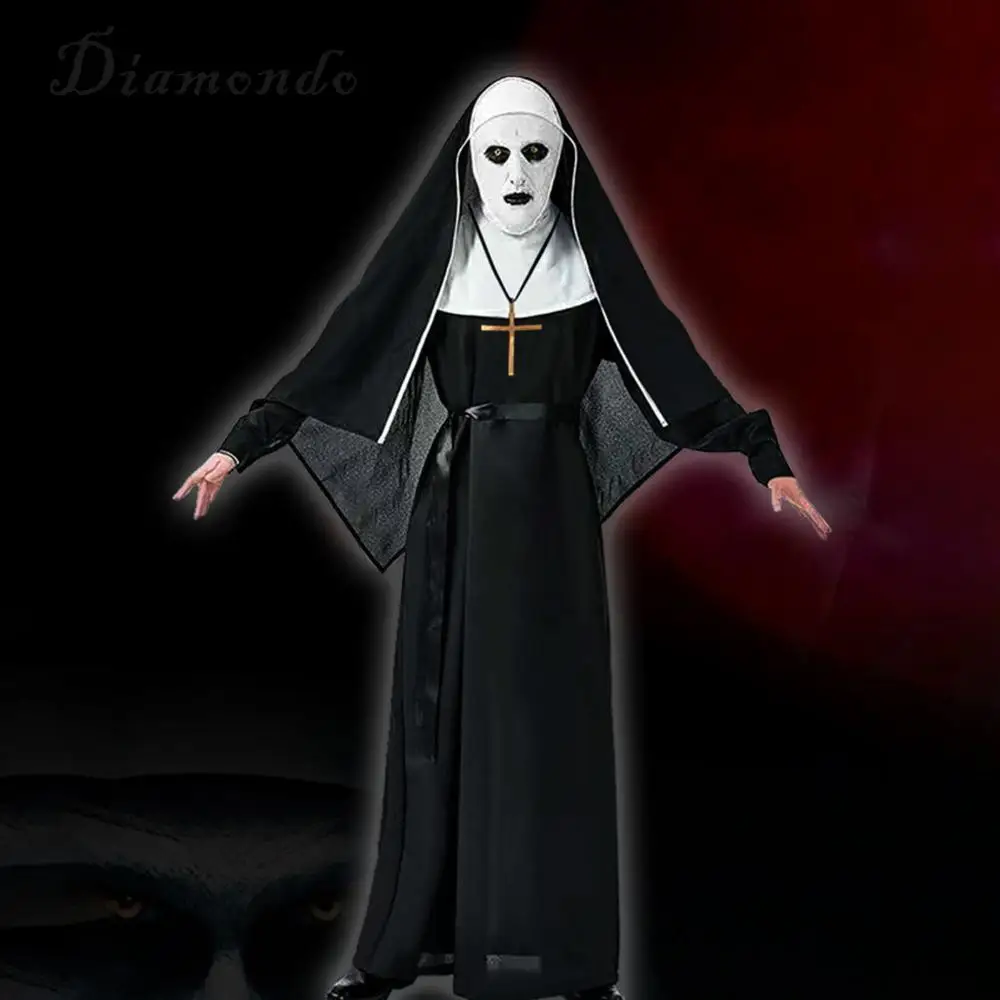 

Костюм на Хэллоуин в готическом стиле с шалью, пальто и пояс, женское страшное свободное платье с демоном, одежда для ролевых игр и вечеринок