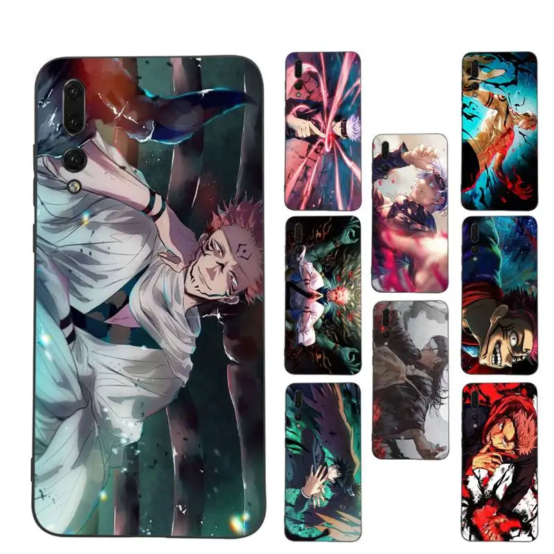 

Jujutsu Kaisen Phone Case Soft Silicone Case For Huawei P 30lite p30 20pro p40lite P30 Capa