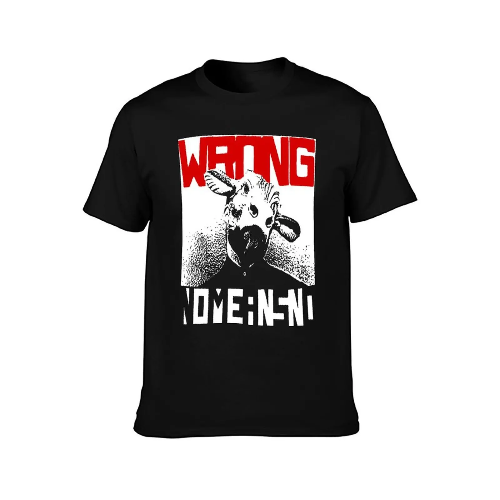 Фото Футболка Music Vintage No Means Nomeansno Wrong Premium Gift для любителей музыки, базовая однотонная футболка с коротким рукавом и круглым вырезом №2